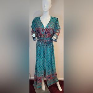 Boho Floral dress by LAKLOOK STYLE. Size 2XL.